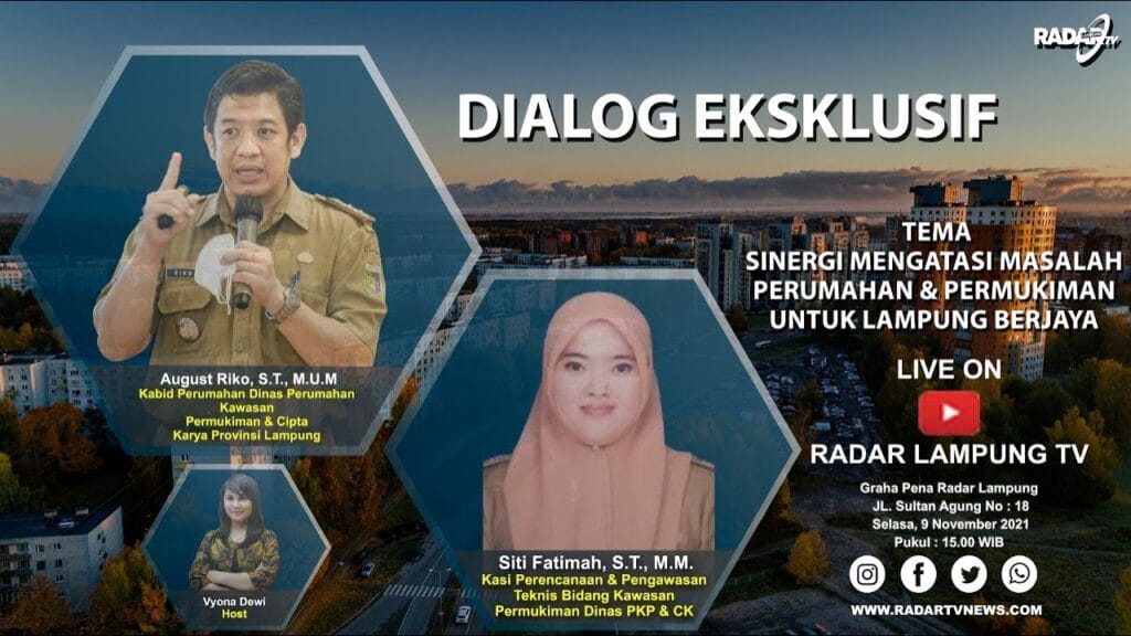 Sinergi Mengatasi Masalah Perumahan & Permukiman Untuk Lampung Berjaya