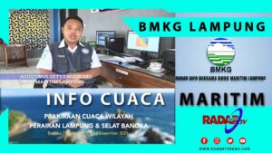 INFO CUACA MARITIM PERAIRAN LAMPUNG DAN SELAT BANGKA, BERLAKU 7 DESEMBER HINGGA 13 DESEMBER 2021