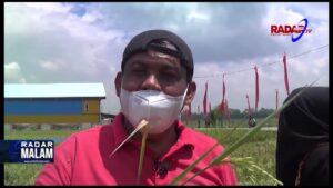 KETUA DPRD LAMPUNG TENGAH BERBAGI ILMU DAN BIBIT PADI MSP