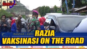 Kendaraan Luar Kota Terjaring Vaksinasi On The Road