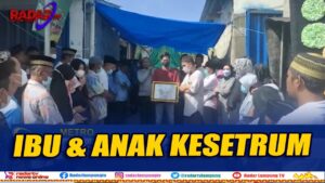 Listrik Baja Ringan, Renggut Ibu Anak Di Metro