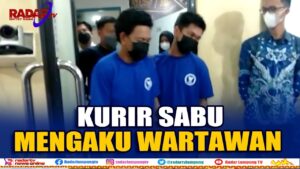 Mengaku Wartawan, Dua Kurir Sabu Ditangkap