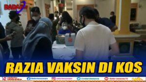 PENGHUNI KOS TERJARING RAZIA SERTIFIKAT VAKSIN