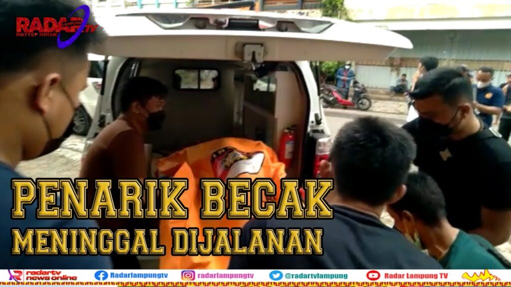 Penarik Becak Meninggal Dijalanan