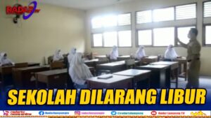 Sekolah Dilarang Libur, Disdik Siapkan Materi Belajar Saat Nataru