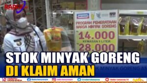 Disperindag Klaim Stok Minyak Goreng Aman