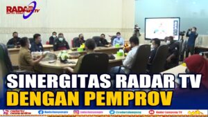 Ganjar Ajak Sinergi Radar Tv Bagi  Pembangunan Lampung