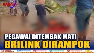 Perampok Tembak Mati Pegawai Brilink di Lampung Timur