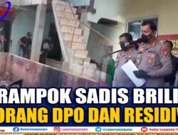 Perampokan BRILink Merupakan Residivis, DPO dan Pesta Sabu Saat Ditangkap