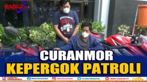 Residivis Curanmor Kepergok Patroli Polisi