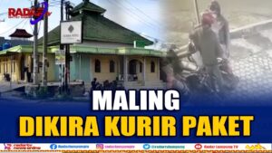 Sasar Jemaah Masjid Pelaku Ranmor Nyamar Kurir Paket