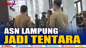 Siap, ASN Lampung Jadi Tentara Cadangan