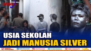 Tak Jera, Manusia Silver Kembali Di Razia Di Bandar Lampung