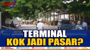 Terminal Metro Jadi Pasar Disoal DPRD