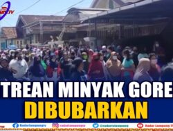 Antrean Minyak Goreng Dibubarkan