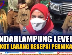 Bandarlampung Level III, Pemkot Larang Resepsi Pernikahan