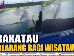 Gunung Anak Krakatau Erupsi, Radius 2 Kilometer Terlarang Bagi Wisatawan