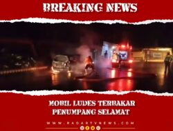 Mobil Ludes Terbakar, Penumpang Selamat