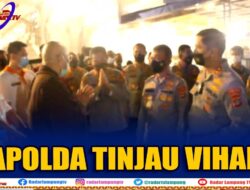 Pastikan Aman, Kapolda Lampung Tinjau Vihara