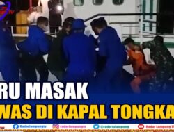 Tewas Di Kapal Tongkang, Tubuh Juru Masak Menghitam