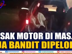 GASAK MOTOR DI MASJID, DUA BANDIT DIPELOR