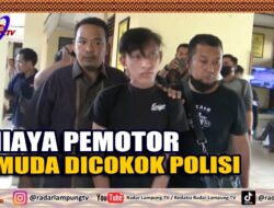 Aniaya Pemotor, Pemuda Dicokok Polisi