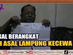 Gagal Berangkat, CJH Asal Lampung Kecewa