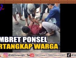 Jambret Ponsel Tertangkap Warga