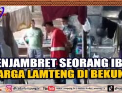 Menjambret Seorang Ibu Warga Lamteng Di Bekuk