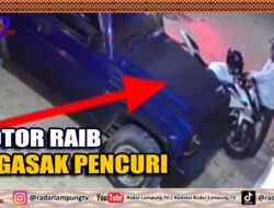 Motor Raib Di Gasak Pencuri