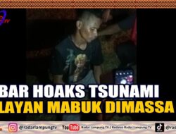 Sebar Hoaks Tsunami Nelayan Mabuk Dimassa
