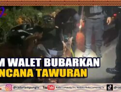Tim Walet Bubarkan Rencana Tawuran