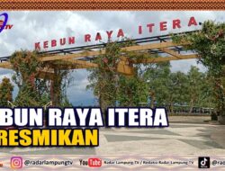 Kebun Raya ITERA Diresmikan