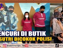 Mencuri Di Butik, Pasutri Dicokok Polisi