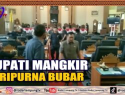 Bupati Mangkir Paripurna Bubar