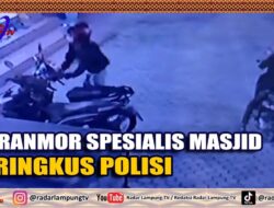 Curanmor Spesialis Masjid Diringkus Polisi