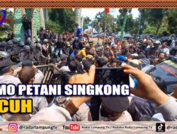 Demo Petani Singkong Ricuh