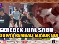Digerebek Jual Sabu, Residivis Kembali Masuk Bui