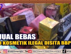 Dijual Bebas, 520 Kosmetik Ilegal Disita BBPOM