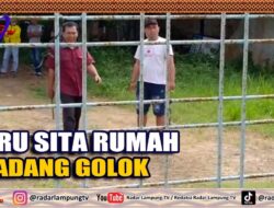 Juru Sita Rumah Diadang Golok