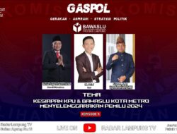 KESIAPAN KPU & BAWASLU KOTA METRO MENYELENGGARAKAN PEMILU 2024