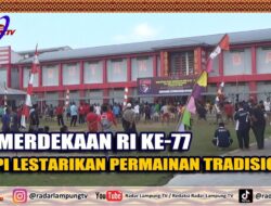 Kemerdekaan RI Ke-77, Napi Lestarikan Permainan Tradisional