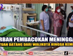 Korban Pembacokan Meninggal, Bantuan Datang Dari Walikota Hingga Kemensos