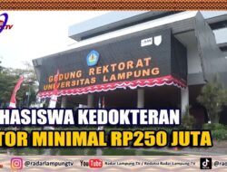 Mahasiswa Kedokteran Setor Minimal Rp250 Juta