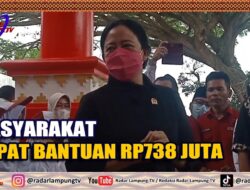 Masyarakat Dapat Bantuan Rp738 Juta