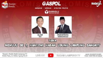 Menuju BE 1, Hantoni Hasan Usung Lampung Bangkit