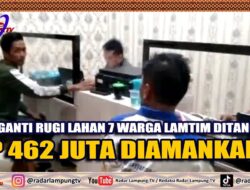 OTT Ganti Rugi Lahan, 7 Warga Lamtim Ditangkap, Rp 462 Juta Diamankan