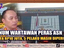 Oknum Wartawan Peras ASN, Minta Rp10 Juta, 5 Pelaku Masih Diperiksa