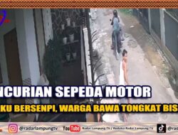 Pencurian Sepeda Motor, Pelaku Bersenpi, Warga Bawa Tongkat Bisbol