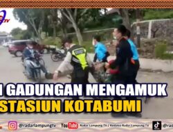 TNI Gadungan Mengamuk Di Stasiun Kotabumi